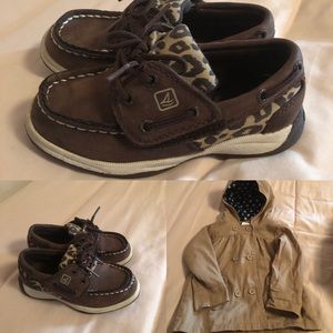 Toddler girl sperrys